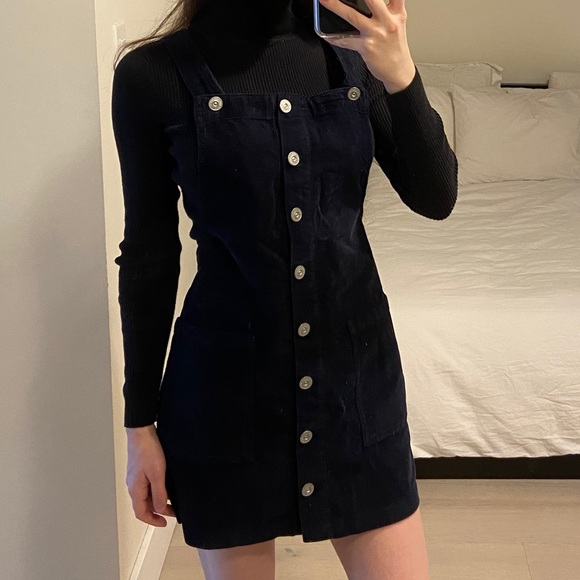 3/50$ BDG Urban Outfitters Overall Dress - Picture 4 of 4